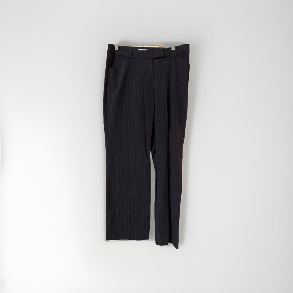Tahari Arthur S Levine Pinstripe Pants Trousers Size 10 Career